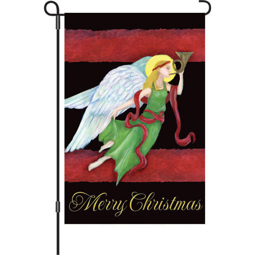 12 in. Flag - Yuletide Angel