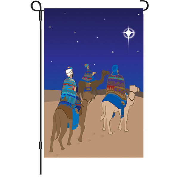 12 in. Flag - Three Wisemen