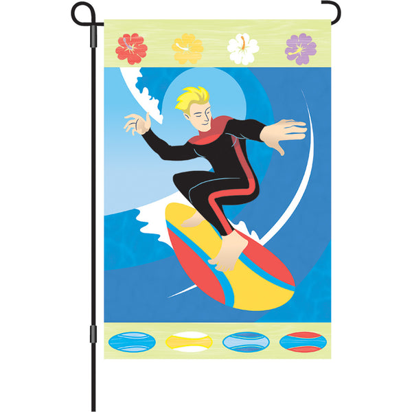 12 in. Flag - Sunshine Surfer