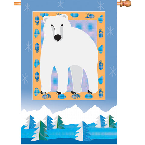 28 in. Flag - Polar Bear Mountain