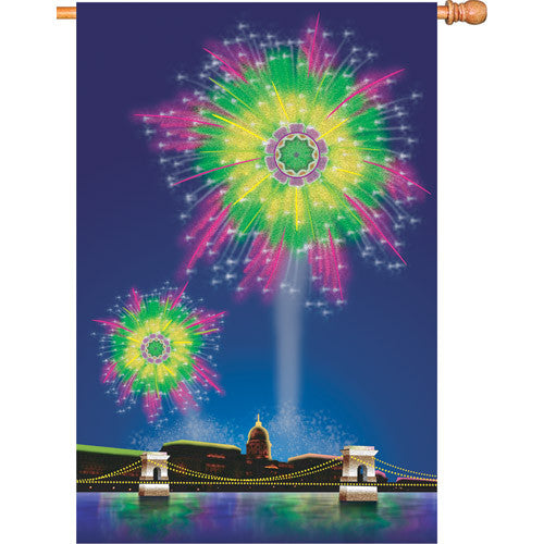 28 in. Flag - Firework Fantasy