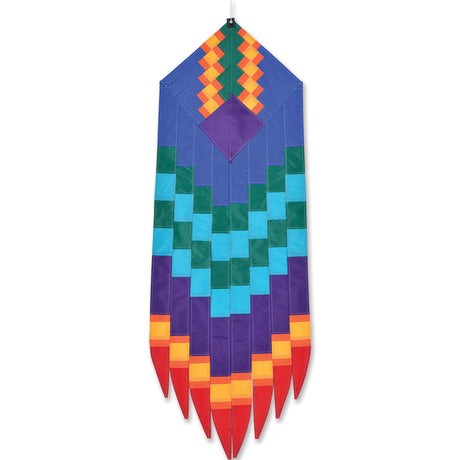 SoundWinds David Ti Goddess Earring Hanging Banner - Blue