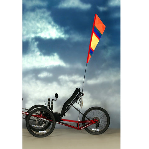 SoundWinds David Ti Fanion Bike Flag - Orange