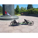 SoundWinds Reflective Fanion Recumbent Bike Flag - Red