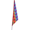 SoundWinds David Ti Garden Sail Bike Flag - Purple