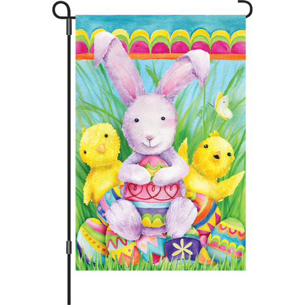 12 in. Flag - Bunny And Friends