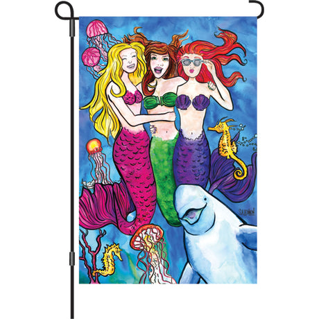 12 in. Flag - #Mermaidsquad