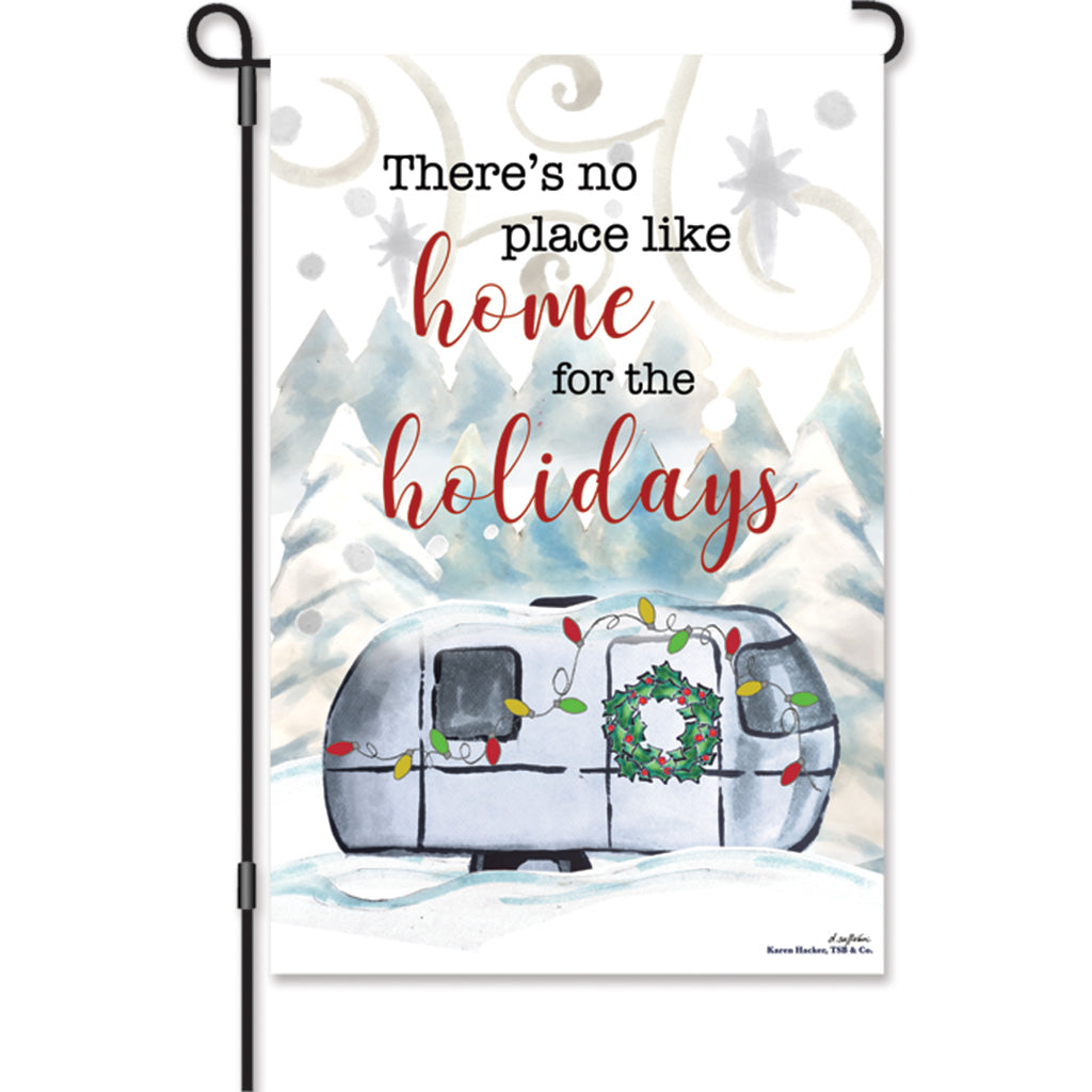 12 in. Flag - Christmas Camper