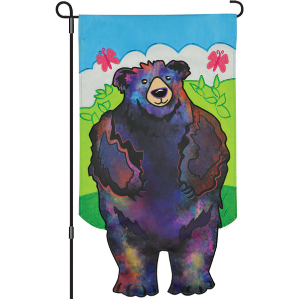 13 in. Flag - Bear