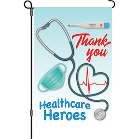 12 in. Flag - Healthcare Heroes