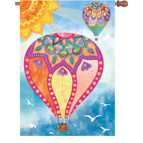 28 in. Flag - Hot Air Balloons