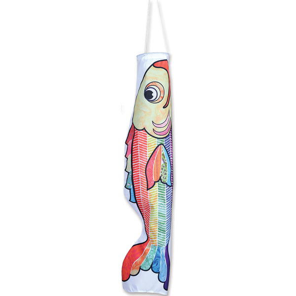 Koi Windsock - Pattern Rainbow