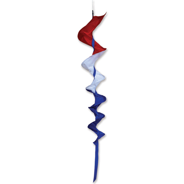 SoundWinds David Ti Medium Fusilli Spinning Windsock - Patriotic