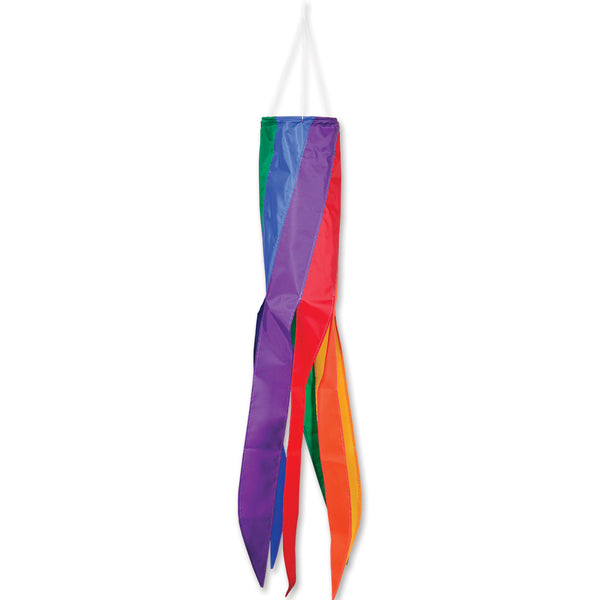 SoundWinds Rainbow Stripe Swirls Windsock