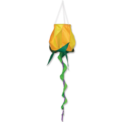 SoundWinds Yellow Rose Spinning Windsock