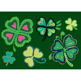 Applique Windsock - Shamrocks