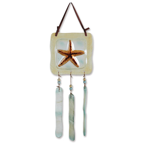 Glass Terra Wind Chime - Starfish