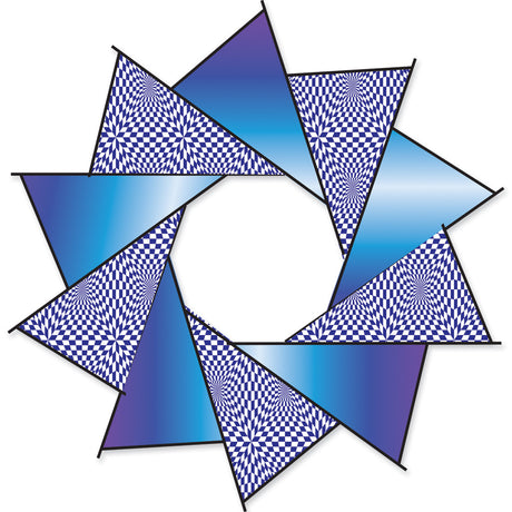 40 in. F-Stop Spinner for Kites and Line - Cool Opt-Art