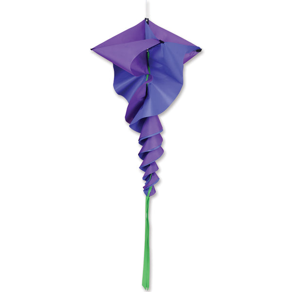 SoundWinds David Ti Large Rotini Spinning Windsock - Lavender