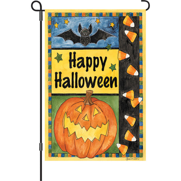 12 in. Flag - Halloween Smiles